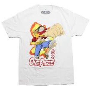 Ripple Junction White One Piece Graphic Tee